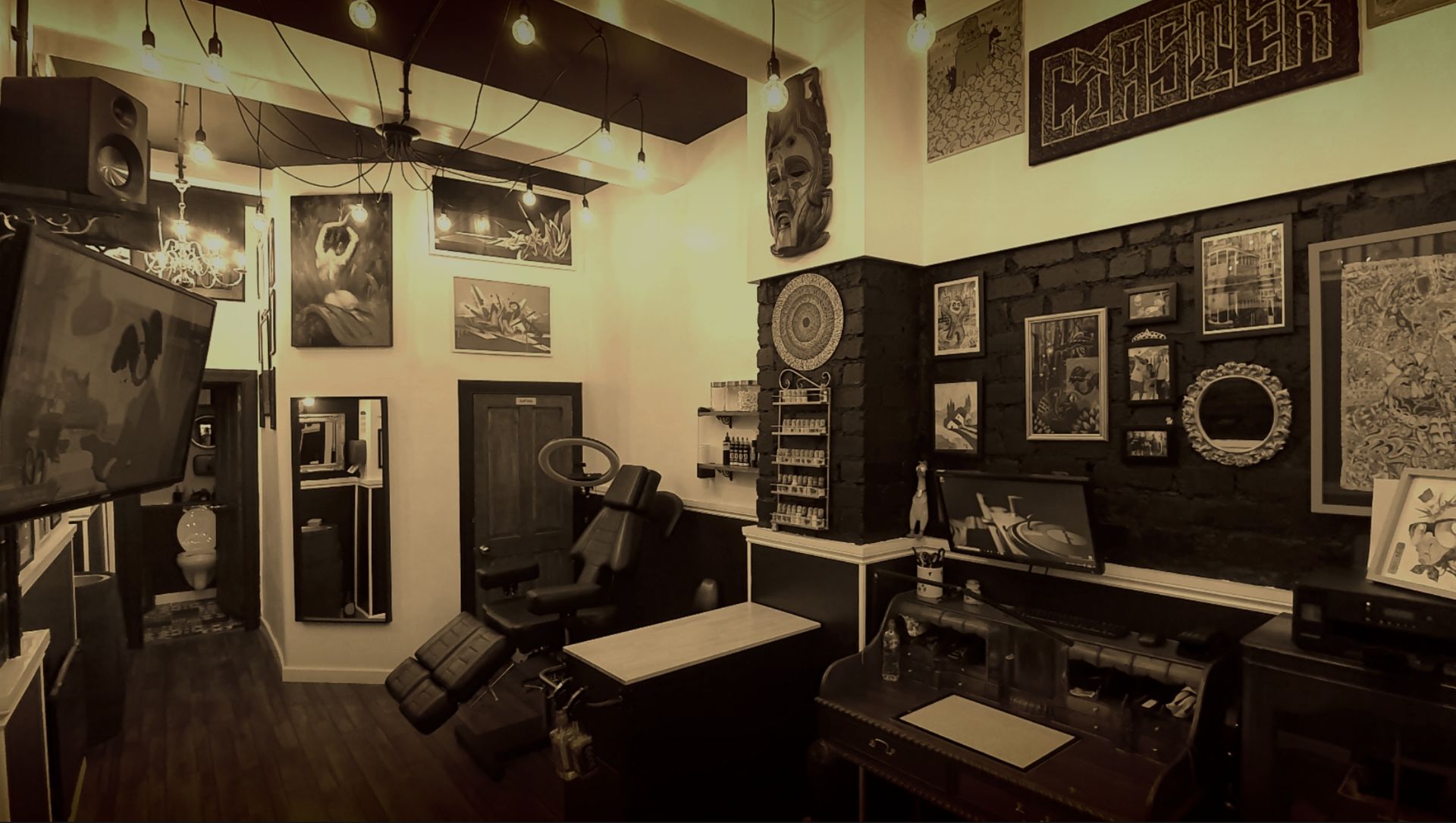 Inkoholics Tattoo Studio Interior